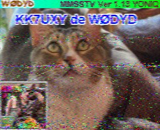 SSTVvault's tweet photo. #SSTV #SDR #CallSign #RadioCommunication #HamRadio #WebSDR https://t.co/y2GxitUqzK