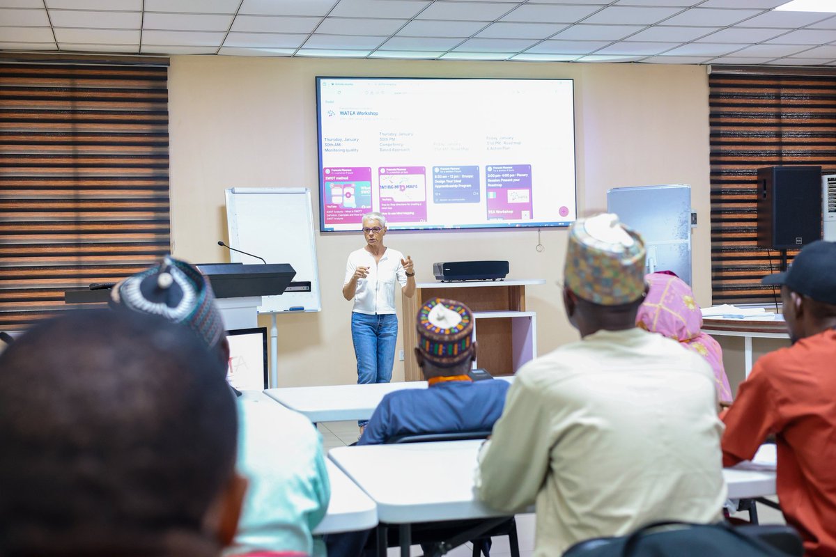IITA_CDO's tweet photo. Joining us at the morning session today was Dr. Sonia Darracq, Regional Agricultural Counselor @FranceInNigeria.
The WATEA Project is funded by the French Government and implemented by @IITA_CGIAR
Read more: https://t.co/WeiHD6vwkx
#WATEA #FranceInNigeria #IITA #IITACDO https://t.co/1H3zJq6dE6