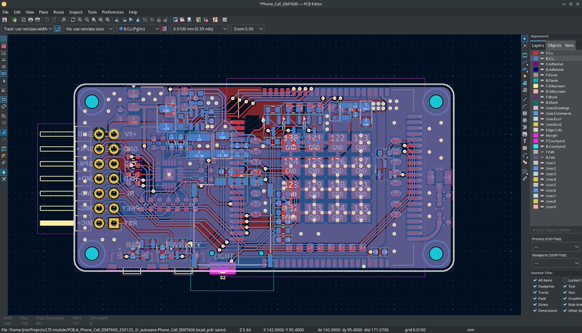 Here’s a preview of the LTE module for Pilet. The design is finalized and off for manufacturing. Next, we’re enabling calls and internet.

Would you prefer calling via terminal command or a graphical interface? Let us know in the comments!

kickstarter.com/projects/souls…