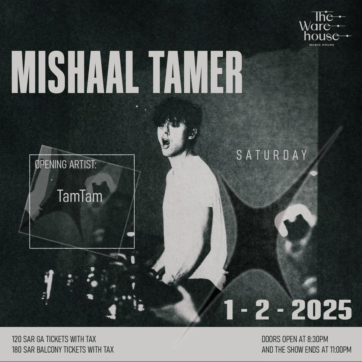 حفلتي في الرياض بعد بكرا 

يوم السبت 1 فبراير 

رابط التذاكر:

twh-sa.com/ar/VqyAZbq