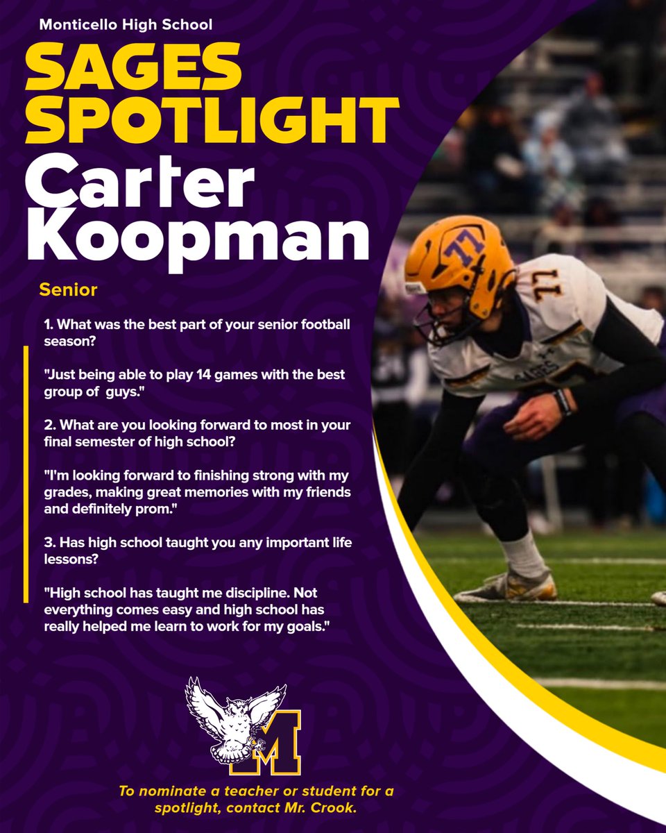 𝐒𝐄𝐍𝐈𝐎𝐑 𝐓𝐇𝐔𝐑𝐒𝐃𝐀𝐘

Meet our guy Koop!

𝐒𝐭𝐚𝐲 𝐭𝐮𝐧𝐞𝐝 𝐟𝐨𝐫 𝐚 𝐬𝐭𝐚𝐟𝐟 𝐦𝐞𝐦𝐛𝐞𝐫 𝐬𝐡𝐚𝐫𝐢𝐧𝐠 𝐬𝐨𝐦𝐞 𝐚𝐝𝐯𝐢𝐜𝐞 𝐭𝐨𝐦𝐨𝐫𝐫𝐨𝐰 🍎
