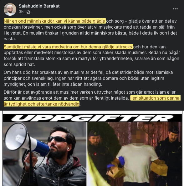 Malmös "brobyggare" ger sin syn på saken.