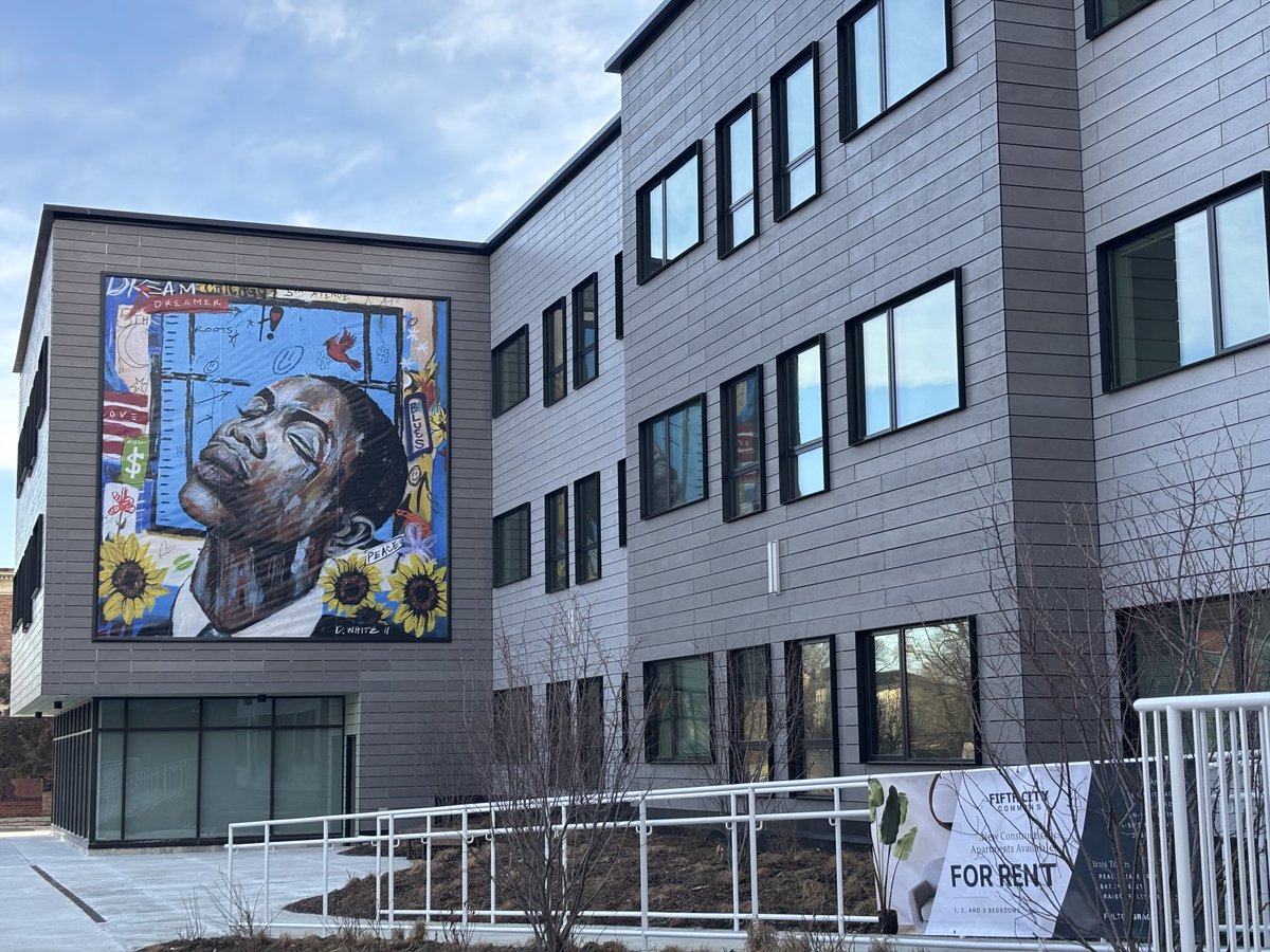 Check out the beautiful public art at POAH’s newest addition, Fifth City Commons in Chicago!