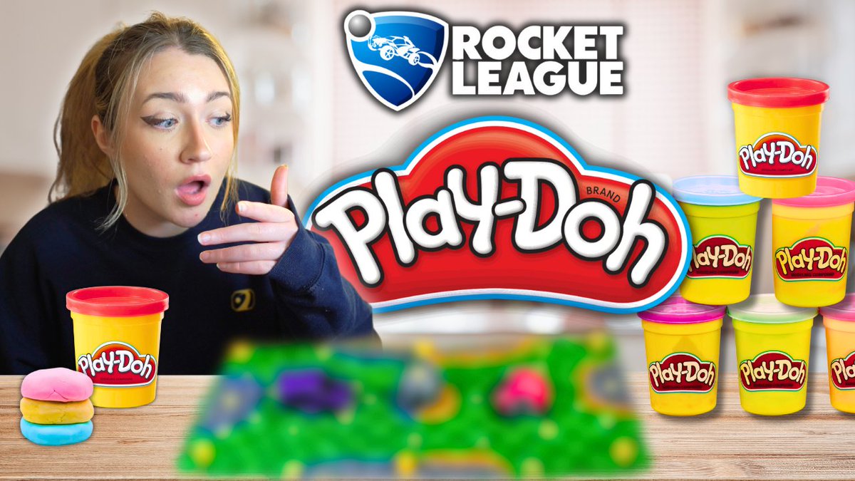 jorhdys's tweet photo. I decided to make Rocket League out of Play-Doh

enjoy! - link below ⬇️ https://t.co/ePOlsVIdXk