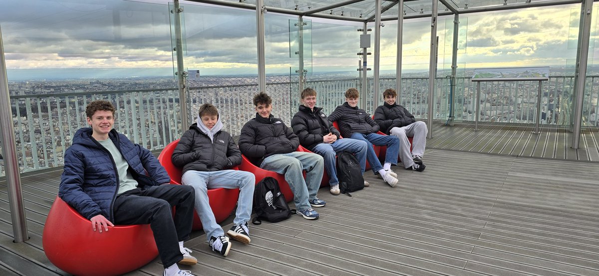 Spectacular views and last group photo of the day