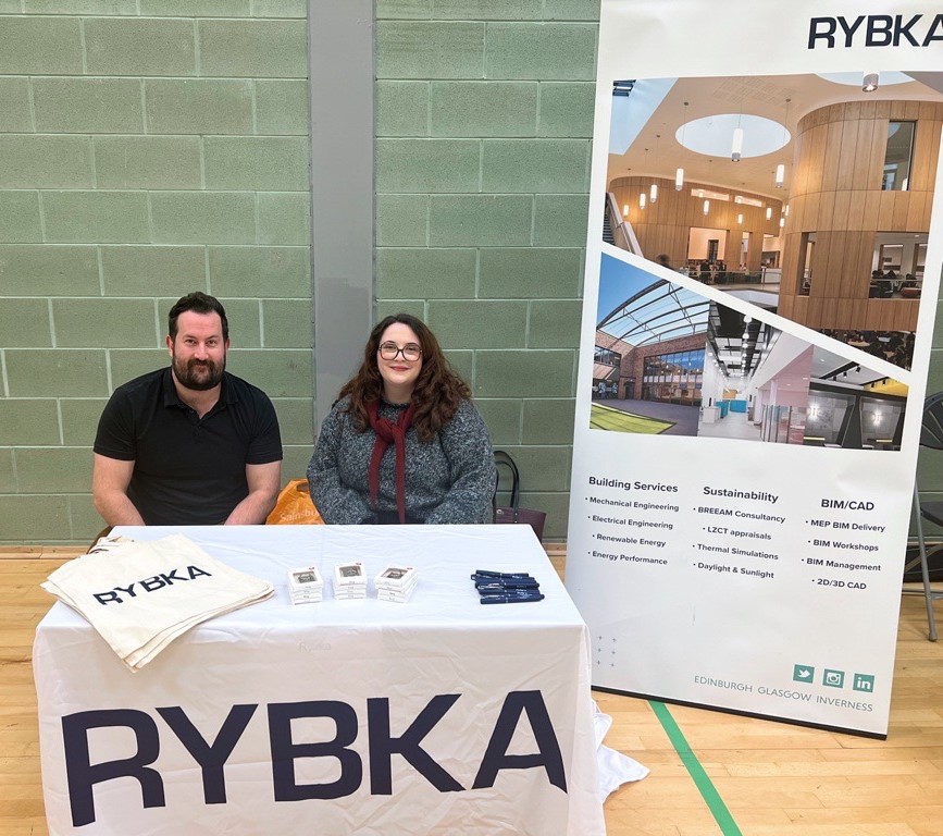 On Tuesday, Steven and Blinne from our Rybka-s team attended the career fair at Viewforth High School.

It’s always great attending these events and being able to speak to curious students, especially when such an interest is shown in our sustainability services! 🌳