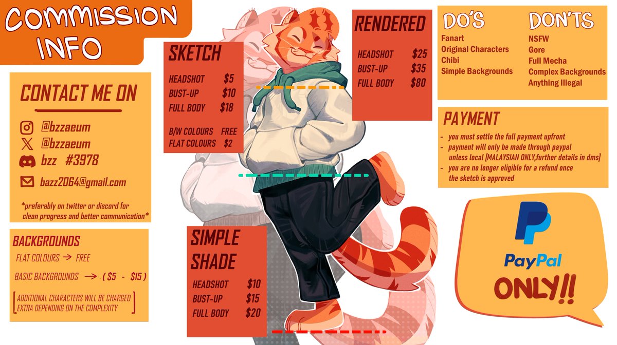 bzzaeum's tweet image. If you&apos;re interested dm me^^ :]
.
.
#CommissionSheet #commissions