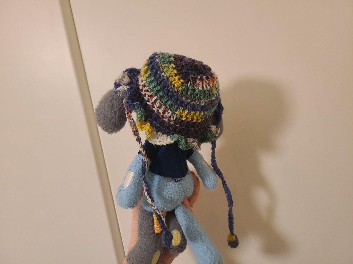 りおる、あったかい帽子作ってもらった！