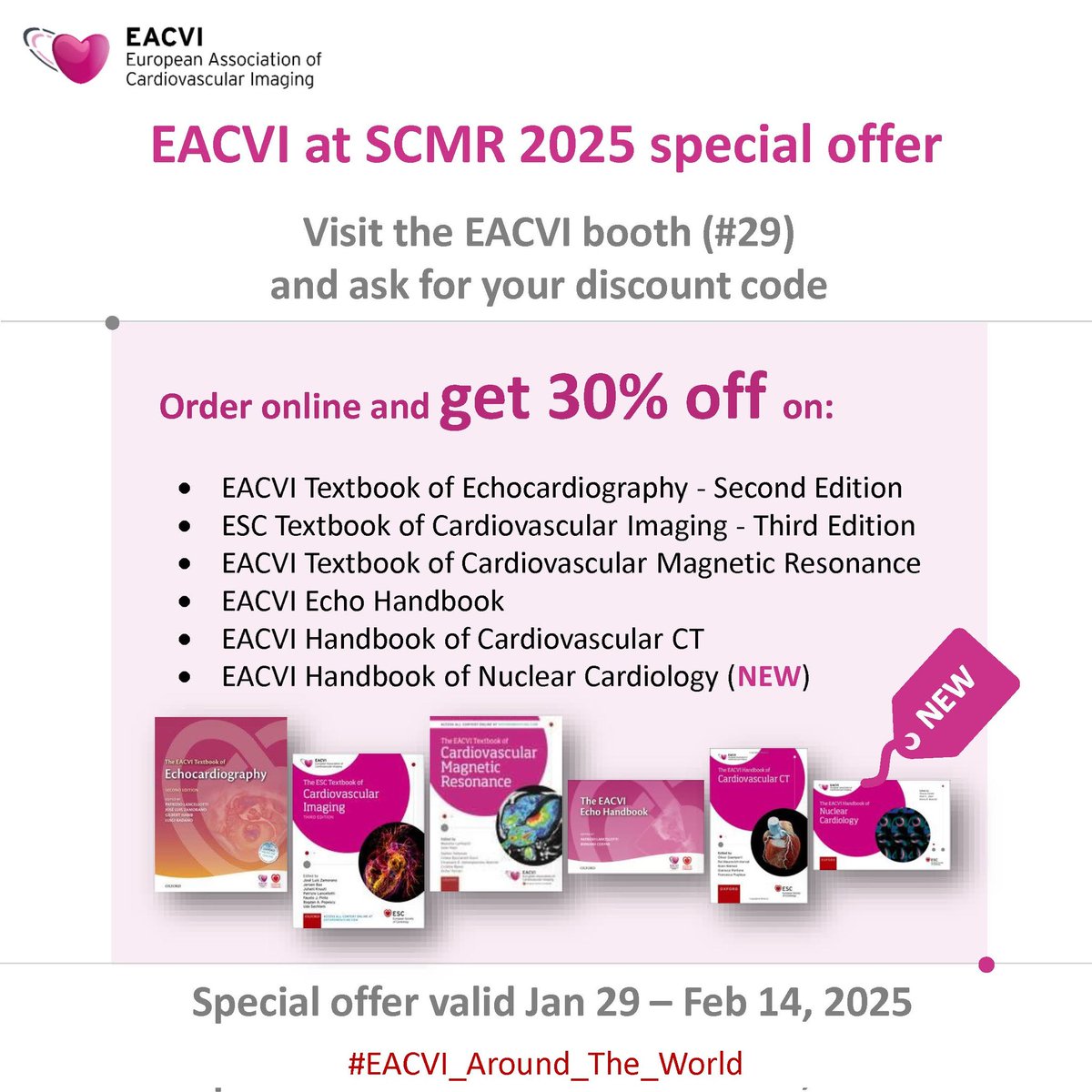 Véronique Brassart (@shs06) on Twitter photo Are you attending the #scmr2025 congress in Washington? Come and say hi, I am on stand 29 😊 and I have a -30% discount code for you! #escardio #eacvi #EACVI_Around_The_World <a href="/EACVIPresident/">EACVI President</a> <a href="/s_e_petersen/">Steffen Petersen</a> <a href="/RNijveldt/">Robin Nijveldt</a> Are you attending the #scmr2025 congress in Washington? Come and say hi, I am on stand 29 😊 and I have a -30% discount code for you! #escardio #eacvi #EACVI_Around_The_World <a href="/EACVIPresident/">EACVI President</a> <a href="/s_e_petersen/">Steffen Petersen</a> <a href="/RNijveldt/">Robin Nijveldt</a>