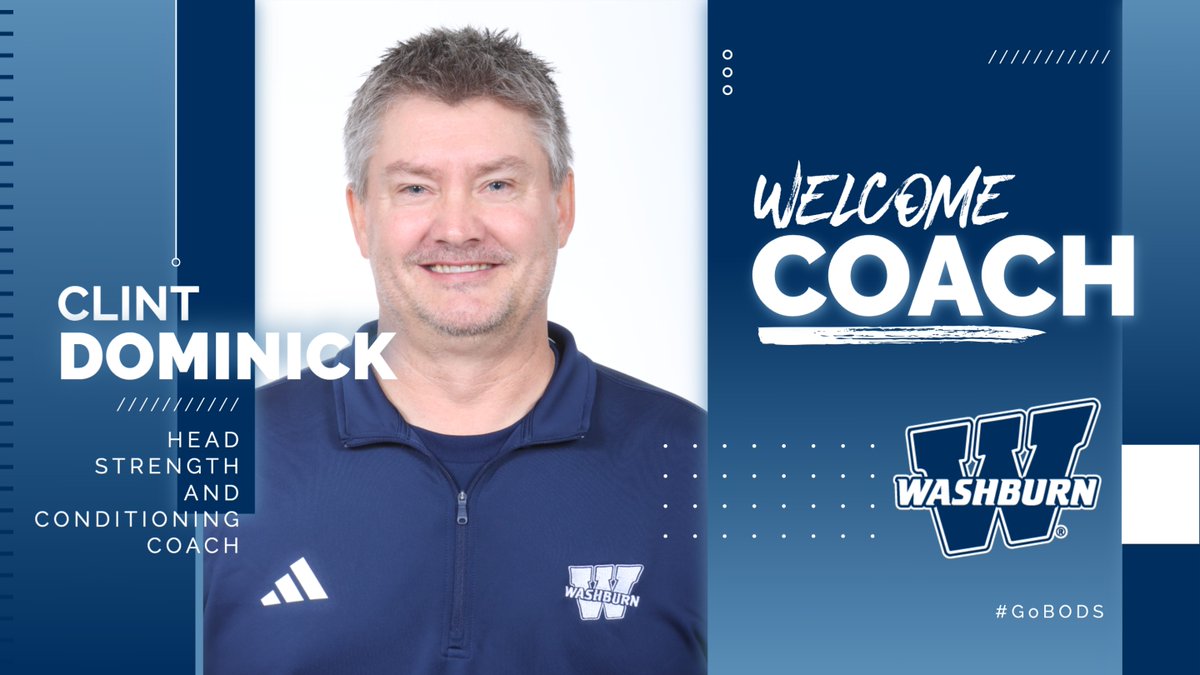 Clint Dominick named Washburn athletics head strength and conditioning coach wusports.com/news/2025/1/30…