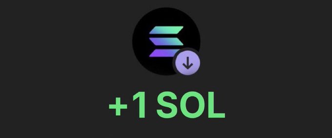 Been doing $SOL giveaways all week  

Follow &amp; RT 

Might gift a few… 💰 

Drop your $SOL wallet