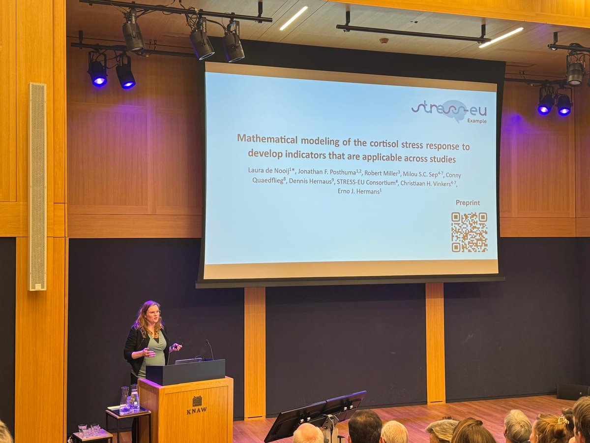 Great talk from <a href="/LauraNooij/">Laura de Nooij</a> on how the Stress EU resource can be used.