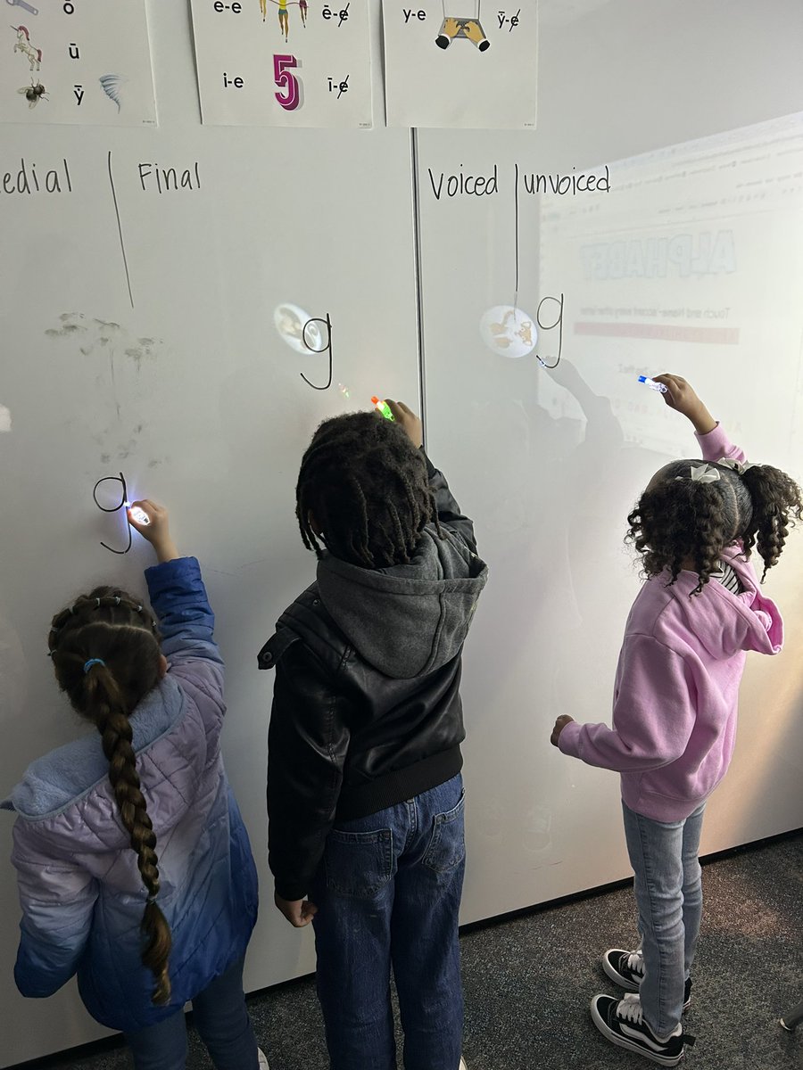 Our 1st graders love using finger lights to trace the letter we are working on! We “air write”; then trace with lights and pencils! <a href="/OLE_Leopards/">Leonard Elementary</a> <a href="/OLE_Dyslexia/">OLE Dyslexia</a> <a href="/MrSowders/">Mr. Sowders</a>
