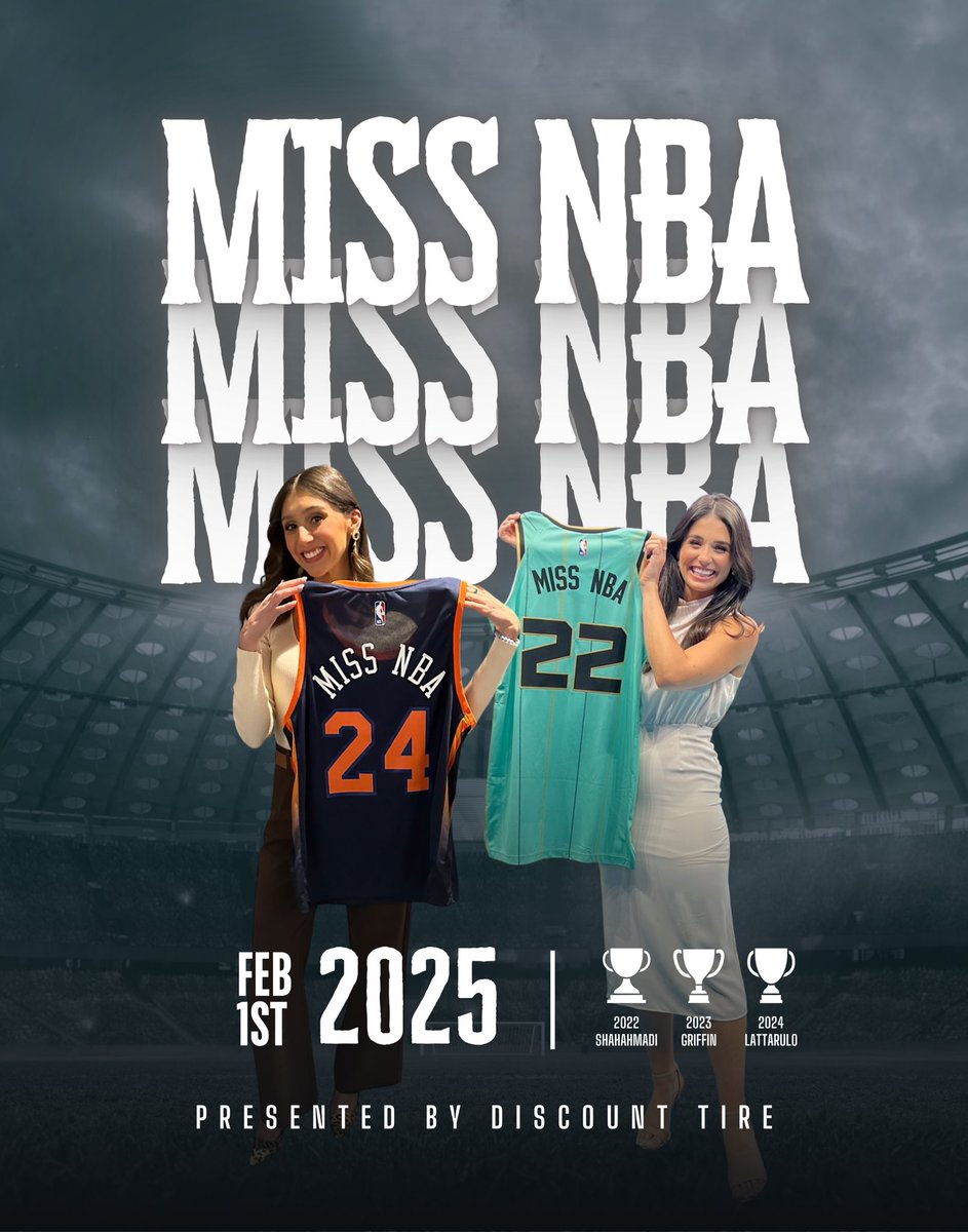 danlawesq's tweet photo. A reminder that voting for #MissNBA2025 will start this Saturday, February 1st! Show up to the polls and show some support for these awesome women in sports. https://t.co/pal9A8qiWj