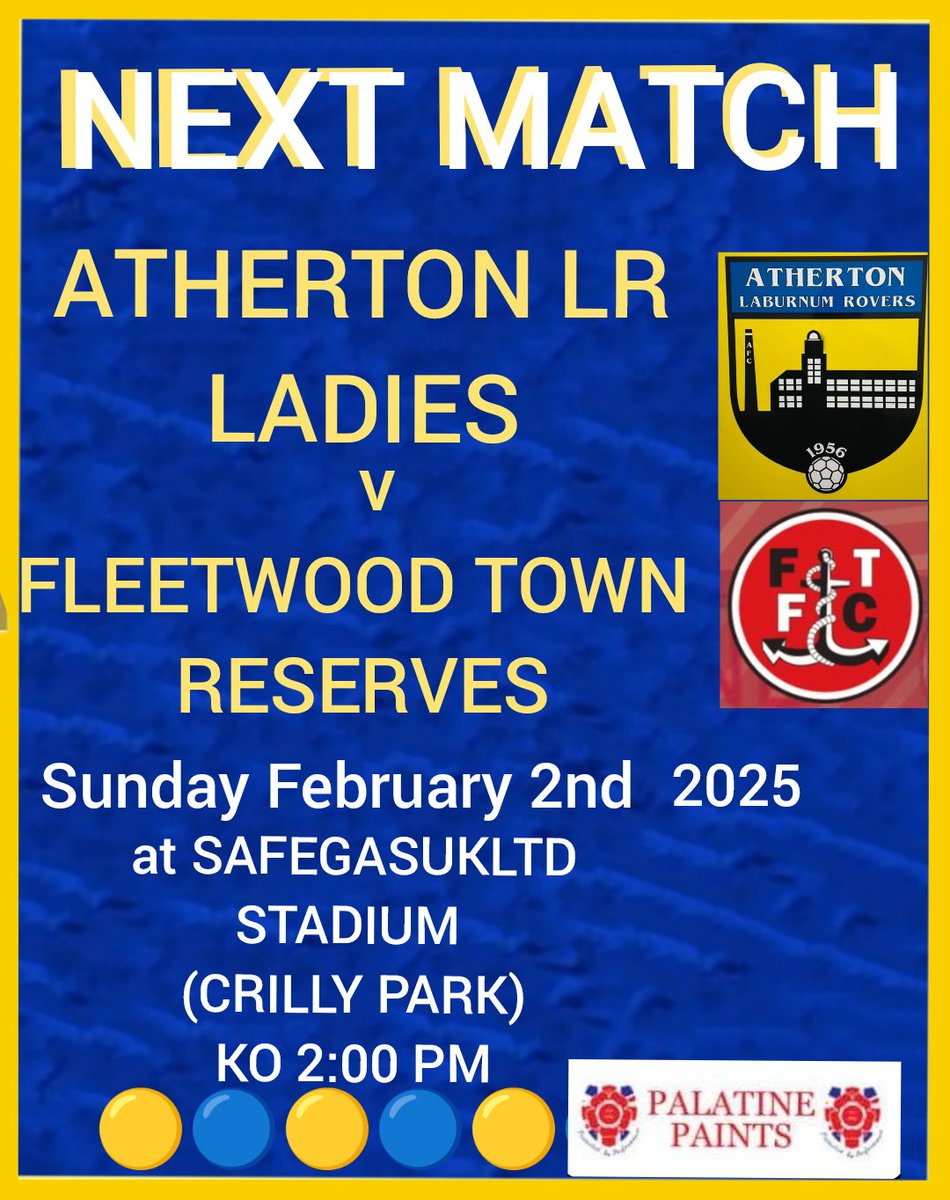 gudni4's tweet photo. League action for Atherton LR ladies this Sunday.🟡🔵 https://t.co/BHLkJwECom