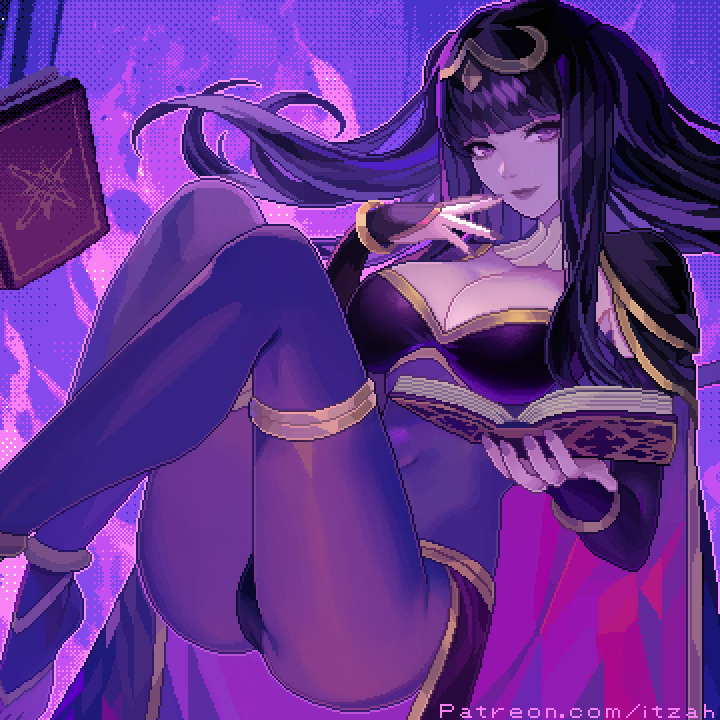 Tharja. New #pixelart wallpaper. #nintendo