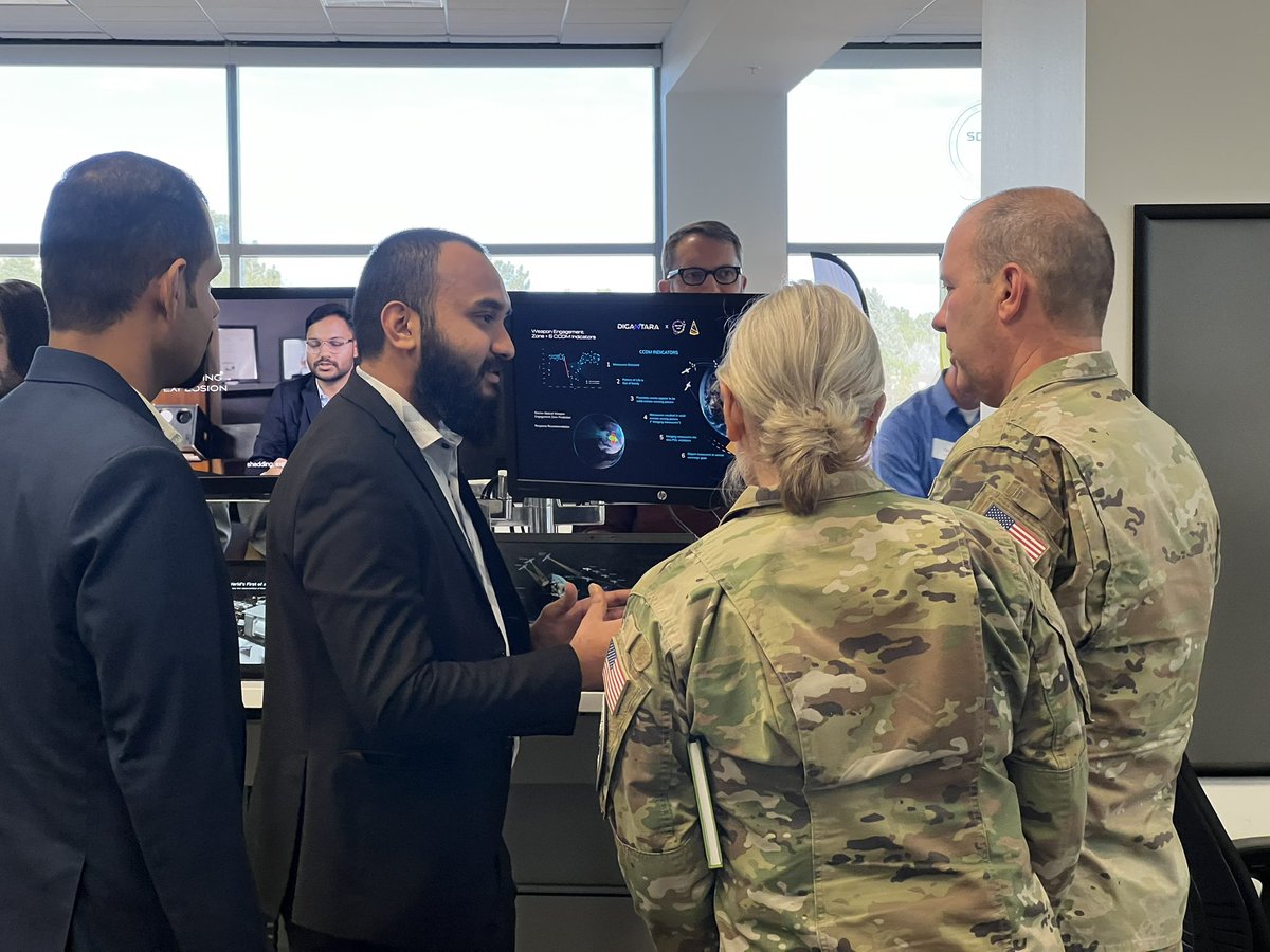 Digantara (@digantarahq) on Twitter photo As part of the <a href="/USSF_SSC/">Space Systems Command</a> SDA TAP Lab Apollo Accelerator Cohort 5, we are advancing space superiority with precision intelligence—accelerating the kill chain.
•CCDM Indicators – Predicting intent, detecting maneuvers before they unfold.
•Electro-Optical Weapon Engagement Zones As part of the <a href="/USSF_SSC/">Space Systems Command</a> SDA TAP Lab Apollo Accelerator Cohort 5, we are advancing space superiority with precision intelligence—accelerating the kill chain.
•CCDM Indicators – Predicting intent, detecting maneuvers before they unfold.
•Electro-Optical Weapon Engagement Zones