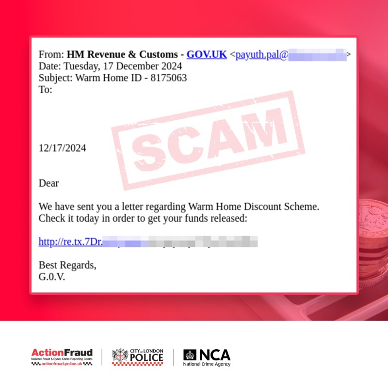 reportfrauduk's tweet photo. 🚨New fraud alert🚨

⚠️Action Fraud has received over 4,000 reports of suspicious emails relating to the winter fuel payment and other winter support schemes.

✅ Received a suspicious email? Report it by forwarding the email to: report@phishing.gov.uk

#ReportThePhish 

@NCA_UK