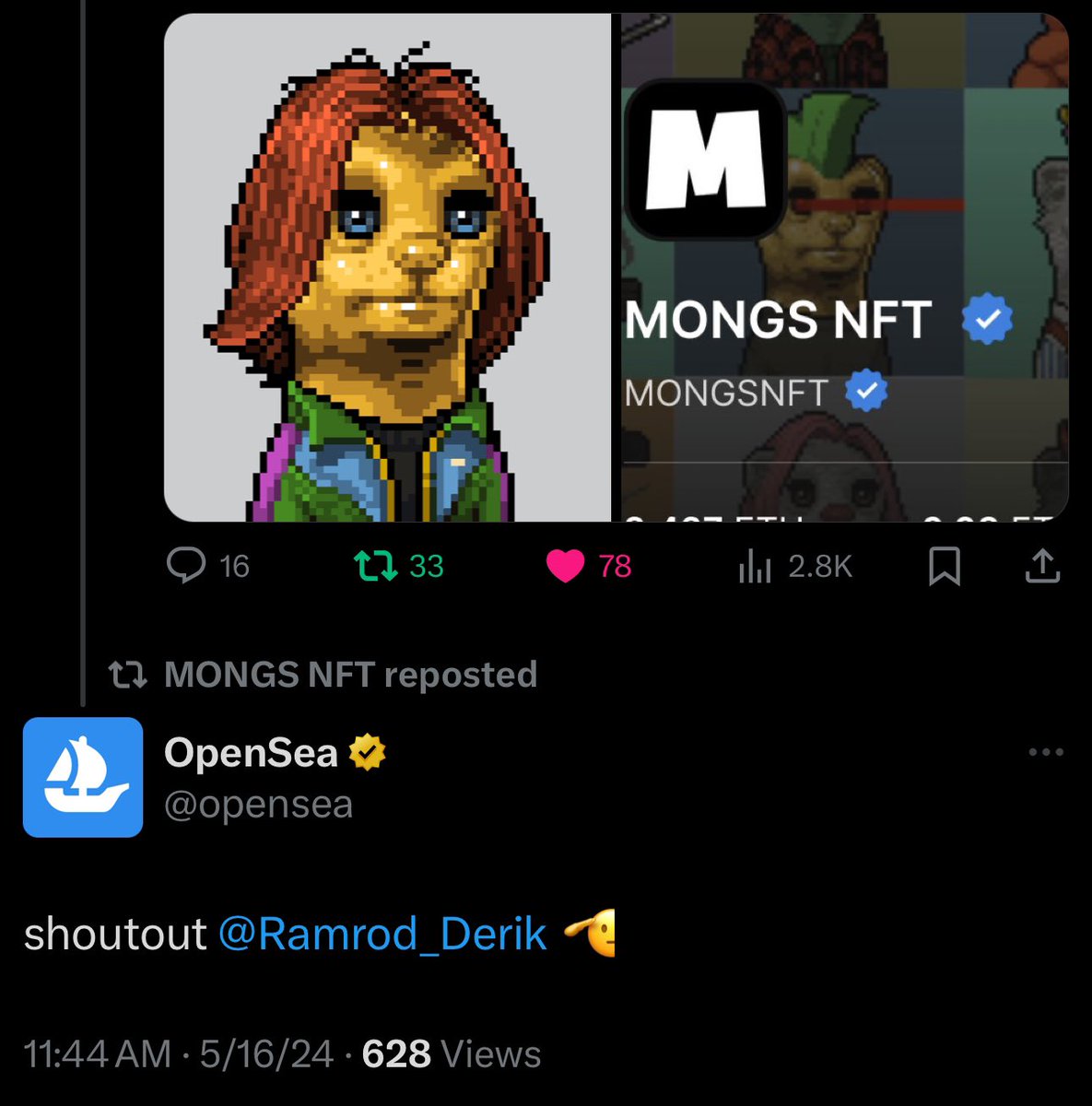 Ramrod_Derik's tweet photo. @crypto_bitlord7 @zigenxllc Victim card is reserved for actual victims. You have received millions from this community. Prove to the $MONG community that you are still holding and we’ll back off. If you can’t, it’s open season on Bitlord. Heck, I’ve done more for this community than you have and I’m no one. https://t.co/EEFsvy4tvl