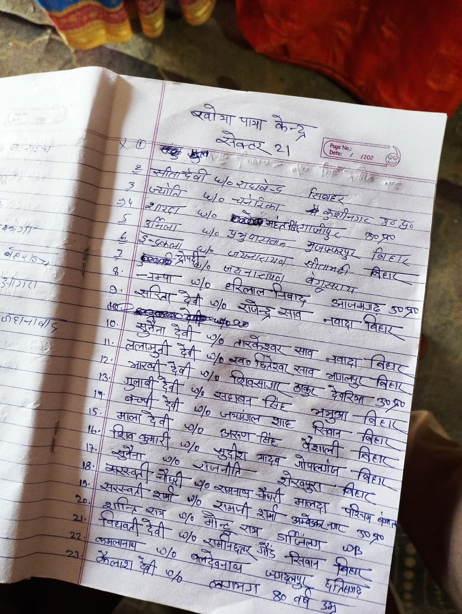 IAbhay_Pratap's tweet photo. महाकुंभ अपडेट: Repost करिए

ये उन महिलाओं की लिस्ट है जो महाकुंभ मेले में खो गई हैं

ये कुंभ के सेक्टर 21 के खोया-पाया केंद्र में सुरक्षित हैं. इसे ज़्यादा से ज़्यादा शेयर कीजिए ताकि ये अपने घर पहुंच सकें

ऐसे ही ग़ायब श्रद्धालुओं को लश्कर मीडिया मृत बताकर माहौल बना रहा है
#MahaKumbh2025 
1/4