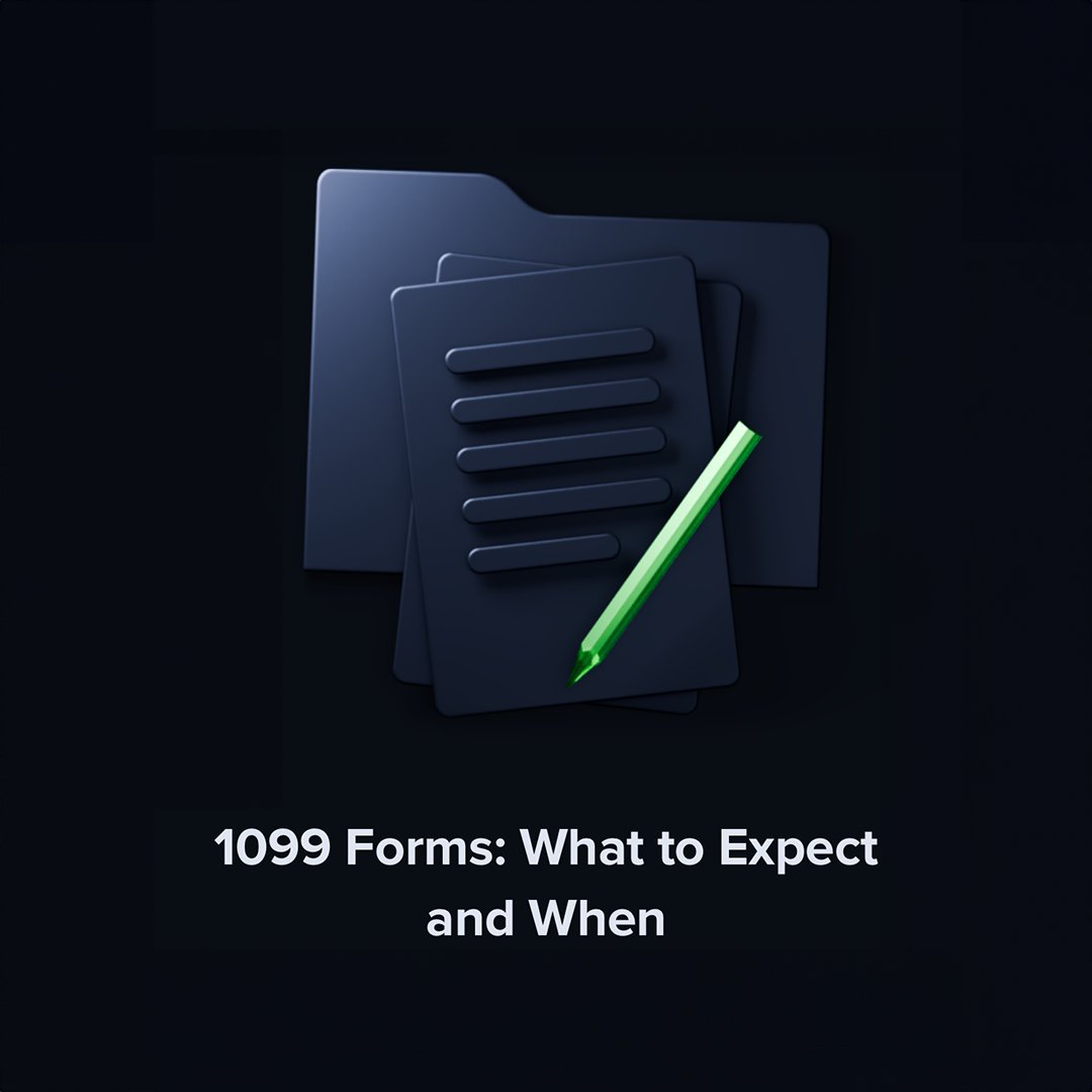 🧾 Get ready for tax season! 🔄 Traded crypto, sold digital assets, or  earned over $600 in staking/airdrop rewards in 2024? 📲 Your 1099 will be  ready to download in-app starting February.