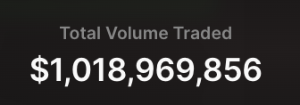 DefinitiveFi's tweet photo. This week, we crossed $1 BILLION DOLLARS in total notional volume traded on Definitive, with $900M traded in just the last quarter.

Thank you to all our pro traders, partners, and EDGElords for being a part of the journey - your support made this milestone possible.

This is just the start, and a LOT more to come in Q1. We stay cookin' 🧑‍🍳