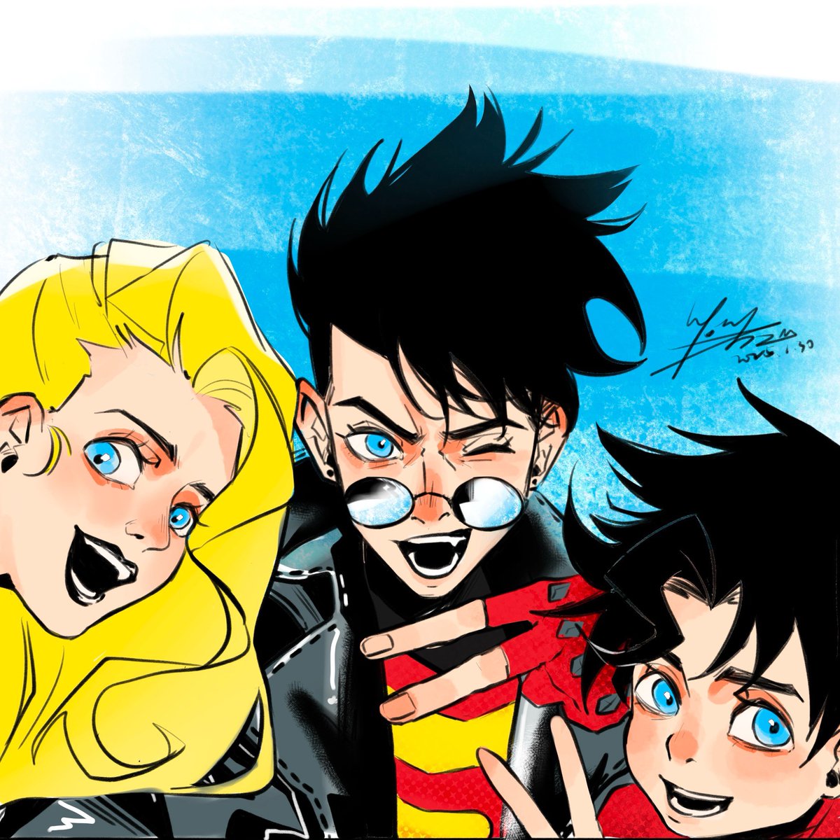 smallstarrrr's tweet image. I accidentally sent a selfie of me and my friend to a stranger and this is the stranger&apos;s reply
#Batfamily #superfamily