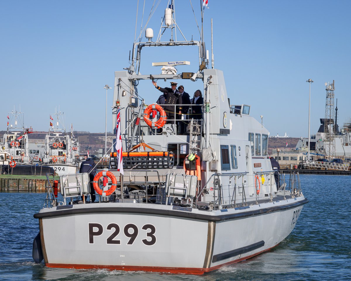 HMNB Portsmouth (@hmnbportsmouth) on Twitter photo Today, we said goodbye to Commodore Paul Pitcher as he handed over command of the <a href="/RoyalNavy/">Royal Navy</a>'s surface flotilla to Commodore Ian Feasey.
Welcome to Commodore Feasey and BZ to you both! 🫡 Today, we said goodbye to Commodore Paul Pitcher as he handed over command of the <a href="/RoyalNavy/">Royal Navy</a>'s surface flotilla to Commodore Ian Feasey.
Welcome to Commodore Feasey and BZ to you both! 🫡