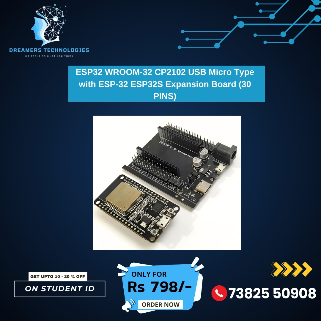 TechByDreamers's tweet image. our One-Stop Solution for IoT Project Components!
Final-year project? Get high-quality sensors & modules at the best prices!
Student Offer: Get 10–20% OFF with your Student ID!
Call: 73825 50908 | Visit our store today!
#IoTProjects #FinalYearProjects #ArduinoSensors #ESP32