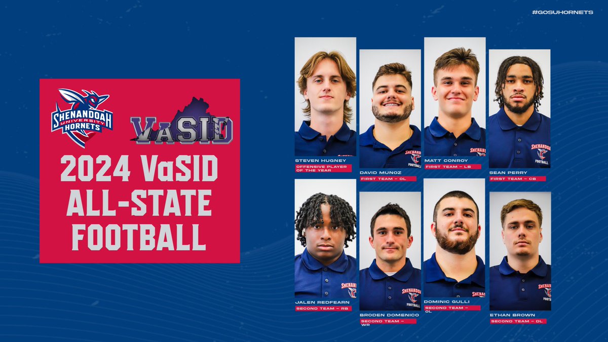8️⃣ @suhornetsfb Hornets Earn VaSID All-State Honors; Hugney named Offensive Player of the Year 🏈🏆

#GoSUHornets