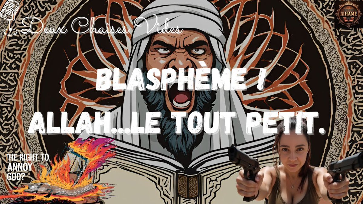 Rihame_2CV's tweet image. Quelle est la punition du #blaspheme
dans l #Islam SUNNITE ?

Je vous explique tout dans cette vidéo avec des sources islamiques  👇🏻👇🏻👇🏻

Partagez pour en faire profiter ceux qui veulent se renseigner.

youtu.be/_Qp2IthLCcE?si…