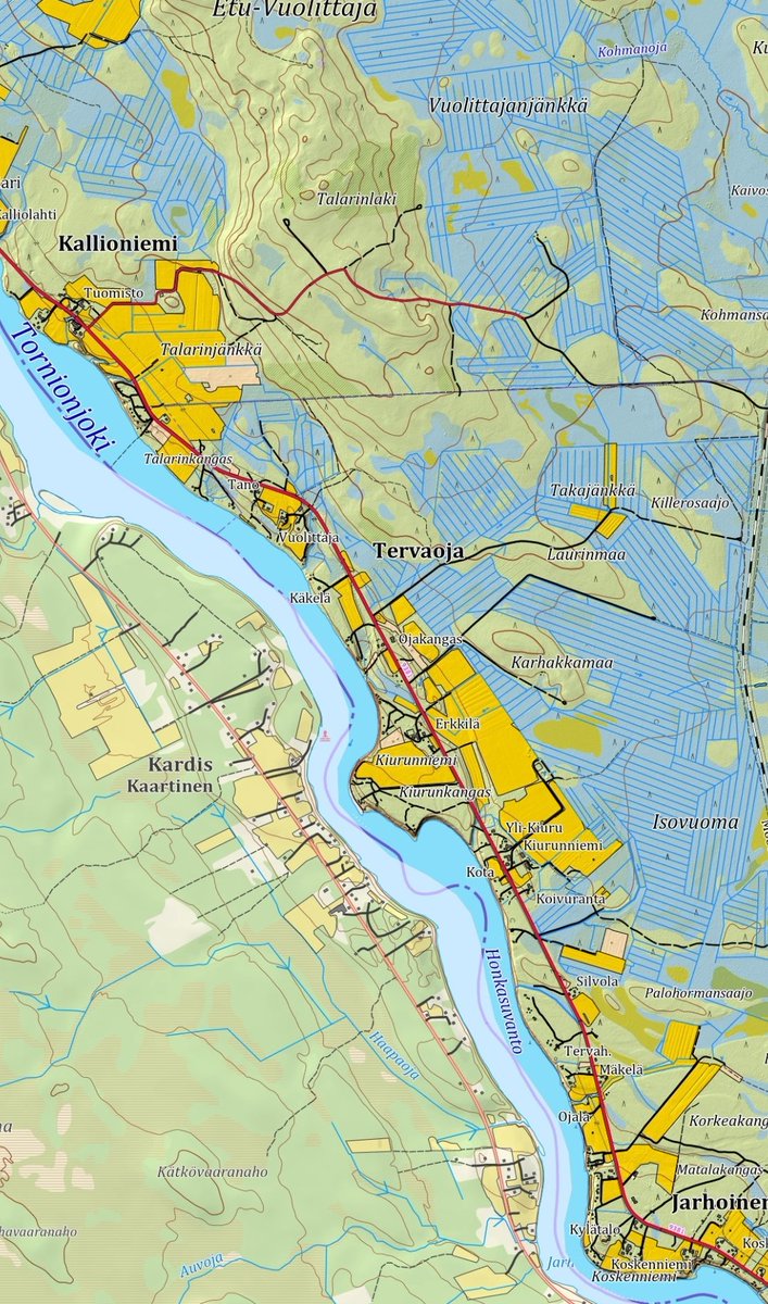 <a href="/TiirolaMikko/">Mikko Tiirola</a> <a href="/LukeFinland/">Luonnonvarakeskus</a> Tornionjoen länsipuolella Ruotsin ojitukset, itäpuolella Suomen...