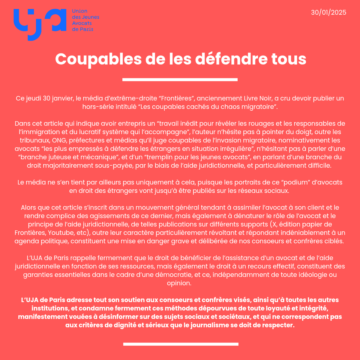 UJAdeParis's tweet photo. https://t.co/v7t517o39Z