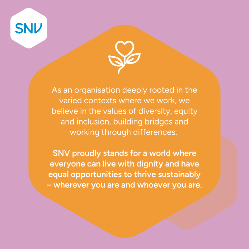 SNVworld's tweet photo. SNV is pausing activities on X to explore bluer skies. Recent developments have shown that X is rapidly changing into a platform that contradicts our culture and values. Thank you for being part of our journey and make sure you follow us on Bluesky as https://t.co/UrozqebJ1B.