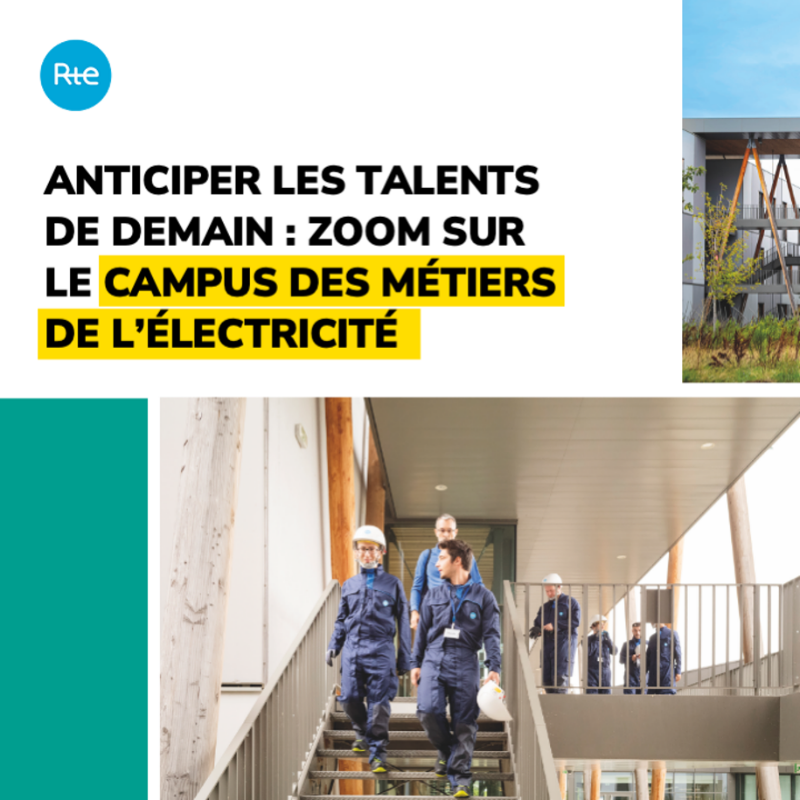 rte_france's tweet photo. Pour faciliter et accélérer la formation de ses futurs talents, et ainsi répondre au défi de la transition énergétique, RTE lance son "Académie" au cœur du Campus Transfo à Lyon. 🎓
Reportage de ce centre unique en France à découvrir dans le magazine Transitions ! 👇