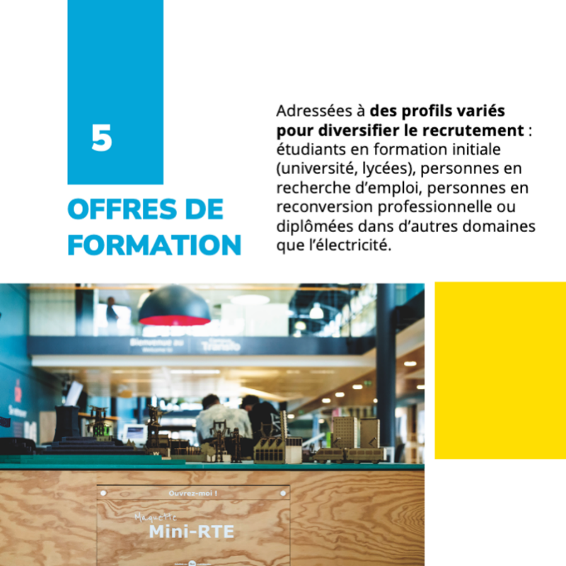 rte_france's tweet photo. Pour faciliter et accélérer la formation de ses futurs talents, et ainsi répondre au défi de la transition énergétique, RTE lance son "Académie" au cœur du Campus Transfo à Lyon. 🎓
Reportage de ce centre unique en France à découvrir dans le magazine Transitions ! 👇