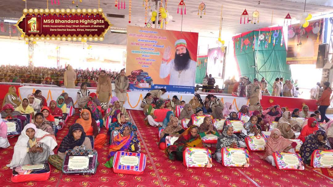 SanjEve8's tweet photo. Join us in distribution of Blankets to Needy ones under guidance of Saint MSG !! 🙏
#BlanketDistribution #ClothBank #WarmthOfHumanity #WinterAid #WinterRelief #WarmClothDistribution #WinterCare #ServeHumanity #DeraSachaSauda
#RamRahim #BabaRamRahim
#SaintDrMSG #SaintDrMSGInsan https://t.co/kiTpwRAqrU