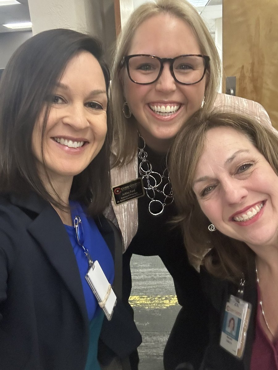 Grateful for opportunities for leadership development and connections with colleagues! #lovetoleadhere <a href="/FordAshley20/">Ashley Ford</a> <a href="/mrssherrygreen/">Dr. Sherry Green</a>