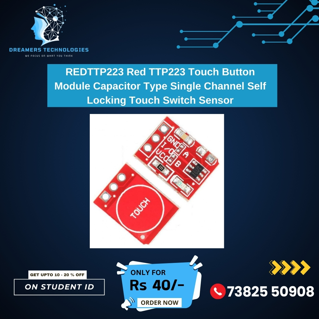 TechByDreamers's tweet image. our One-Stop Solution for IoT Project Components!
Final-year project? Get high-quality sensors & modules at the best prices!
Student Offer: Get 10–20% OFF with your Student ID!
Call: 73825 50908 | Visit our store today!
#IoTProjects #FinalYearProjects #ArduinoSensors #ESP32