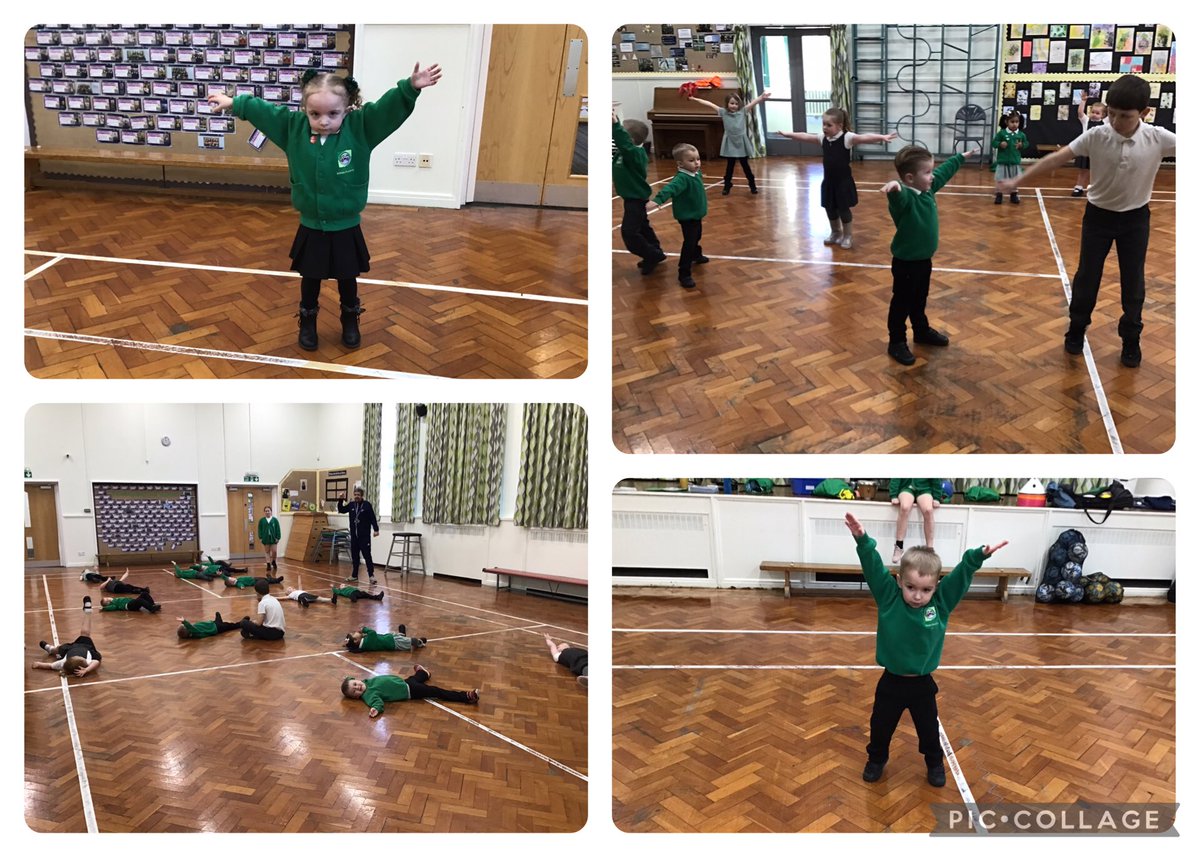 CaldiNursery's tweet photo. 💚🌟Developing our physical skills further in PE focusing on movements shaped like a star #starjump #stars #rolling #coordination #spacialawarness @LiftSchools @CNicholson_Edu @vianclark 🌟💚 https://t.co/21W5bC9du8