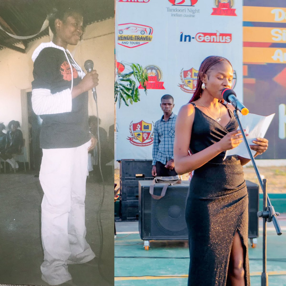 We’ll talk about the big pants later😂🤫
From being a girl with just a dream to actually living it,this can only be God! 
I’m so emotional right now🥹🙏🏽🕯