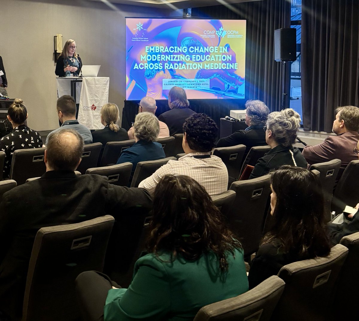 COMP Winter School is off to a great start here in beautiful Calgary, AB! #COMPWS2025