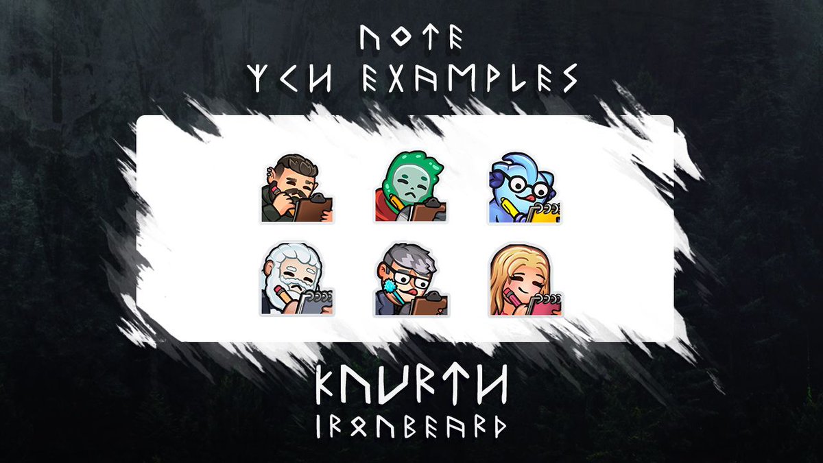 Knurth | Emote Artist tweet media