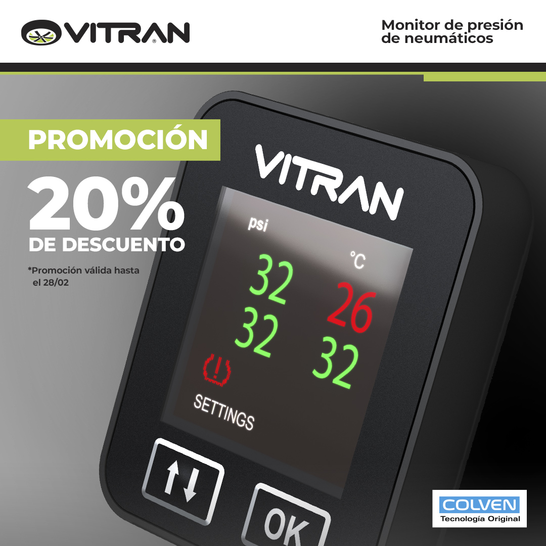 mpvitran's tweet photo. 👉🏻Recorré con confianza!🚗
🌊¡Hacé el check de tus neumáticos y disfrutá tus vacaciones sin preocupaciones!🛞
💳 Pagalo con tarjeta en 3 o 6 cuotas y aprovechá un 20% de descuento hasta el 28/02/2025 en nuestros Servicios Oficiales
#Vitran #Pickup #Utilitario #Argentina #Autos https://t.co/lwvzOH7eOM