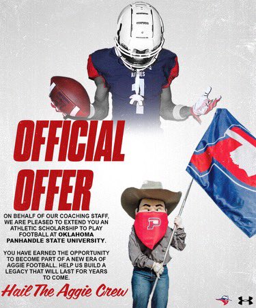 Daylinn Overstreet (@daylinno07) on Twitter photo After a talk with <a href="/CoachPuluso/">Coach Puluso</a> I am blessed to receive a offer from <a href="/OPSUFootball/">OPSU Football</a>
<a href="/DanBitson/">Coach Bitson </a> After a talk with <a href="/CoachPuluso/">Coach Puluso</a> I am blessed to receive a offer from <a href="/OPSUFootball/">OPSU Football</a>
<a href="/DanBitson/">Coach Bitson </a>