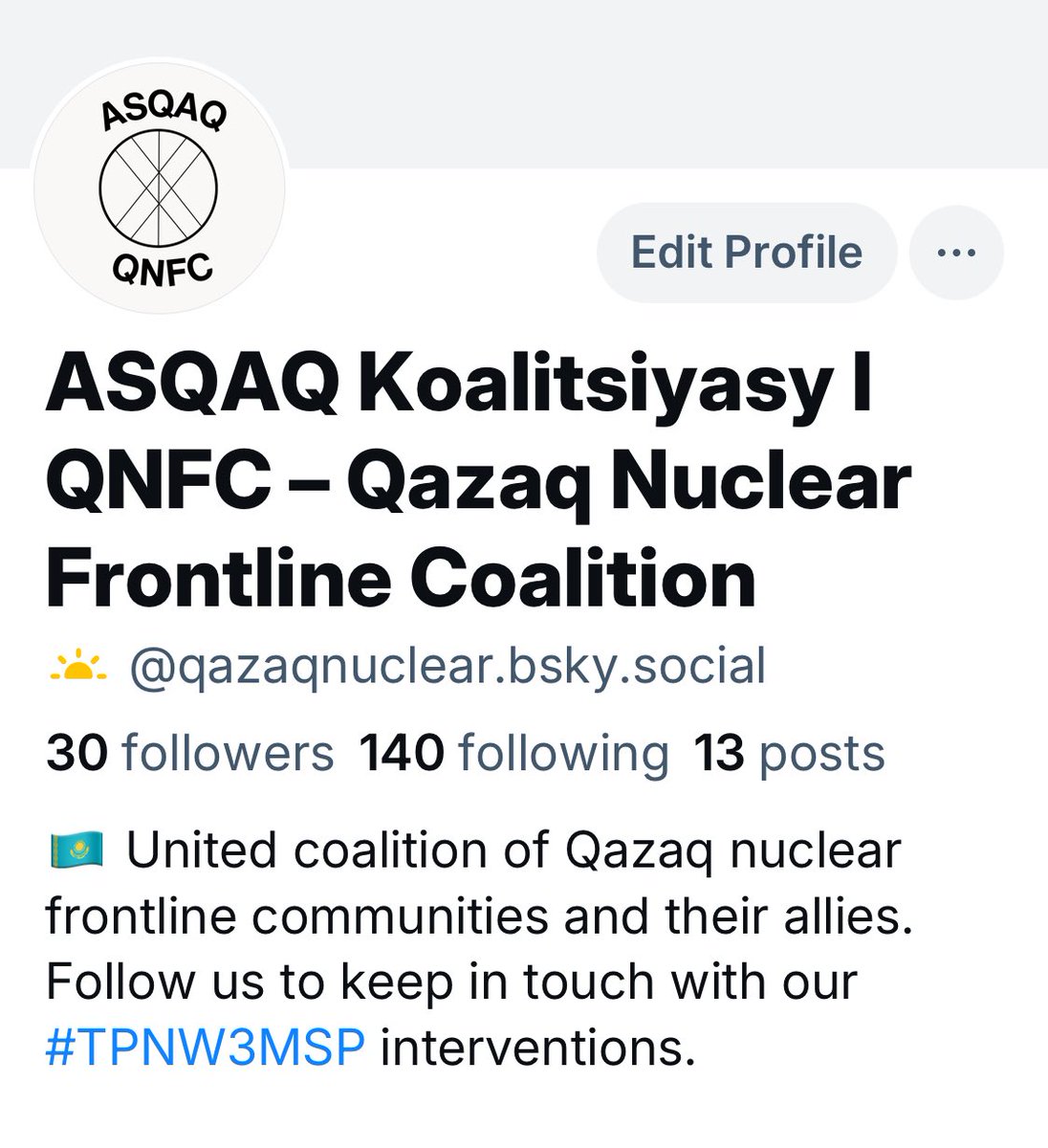 As I am trying to be less active on X, I am switching to BlueSky and our new initiative as well. 
Let’s be connected on BlueSky: 
@qazaqnuclear.bsky.social