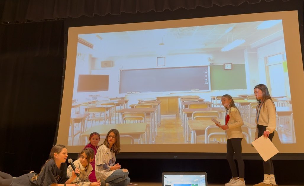 PJB 5th graders performed skits demonstrating Habit #3 Put First Things First. Students role played the importance of working first then playing! These 5th graders showcased important lifelong skills- time management and responsibility <a href="/TheLeaderinMe/">The Leader in Me</a> <a href="/RhondaPPratt/">Rhonda Pratt</a> #wiproud