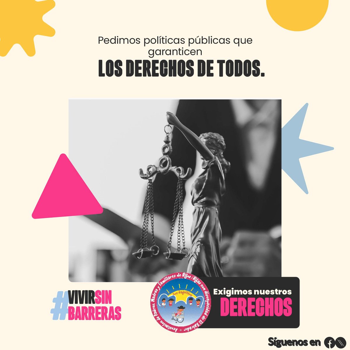 La inclusión no es una opción, es un derecho. #Vivirsinbarreras #sinacciónnohayinclusión #Losangelitos <a href="/suecallejas/">Suecy Callejas Estrada</a> <a href="/AsambleaSV/">Asamblea Legislativa 🇸🇻</a> <a href="/PDDHElSalvador/">PDDH El Salvador</a> <a href="/CONAIPD/">CONAIPD</a>