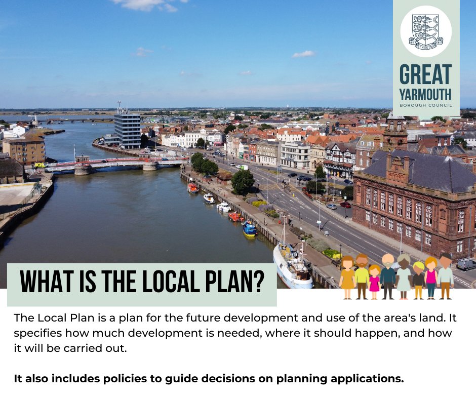 greatyarmouthbc's tweet photo. We know the Local Plan can seem complex, so we’re here to help! 🏡✨ Find out more and stay informed here: https://t.co/6WkeTP19KG
#LocalPlan #ShapingOurFuture #GreatYarmouth https://t.co/kEjhMpgShl