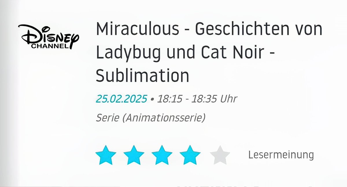 ShadowMoth33's tweet image. Disney Channel Germany broadcasting Miraculous Season 6 on Feburary 24th